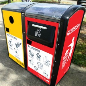 Bigbelly Solar bins